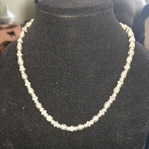 Gold-Tone Beaded Necklace - Elegant Women's Jewelry